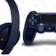 PS4 Gold Headset - 500 Million Limited Edition Translucent Blue | $100 | Amazon
DualShock 4 500 Million Edition Translucent Blue | $65 | Amazon